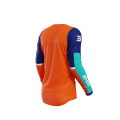 Maillot SHOT contact iron orange 2024 | Oxmoto
