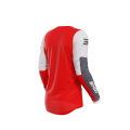 Maillot SHOT contact iron rouge 2024 | Oxmoto