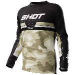 maillot shot devo battle noir/sable 2024