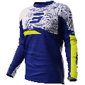 Maillot SHOT devo Matrix bleu 2024 | Oxmoto