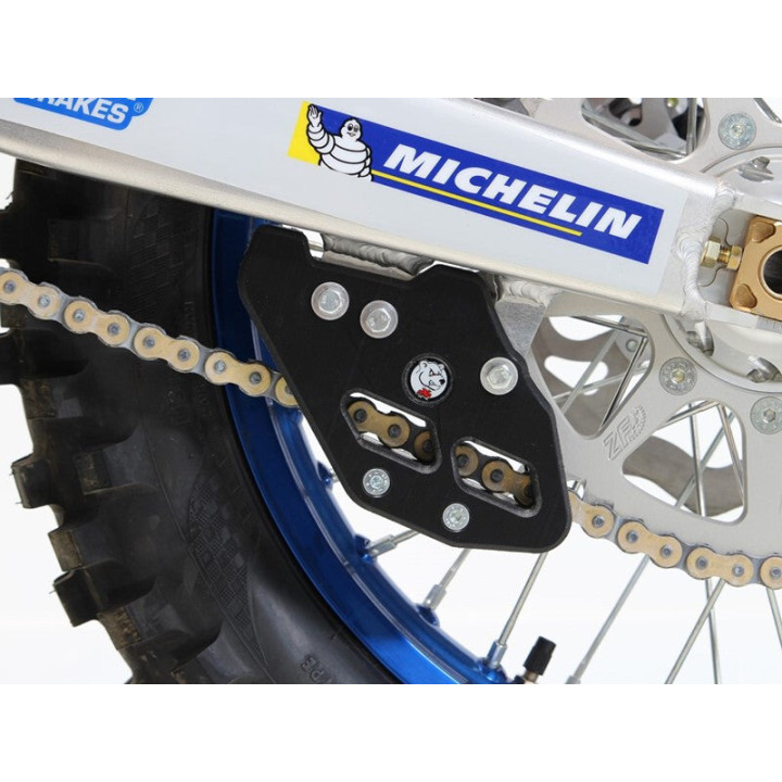Guide-chaîne renforcé AXP noir - TM Racing | Oxmoto