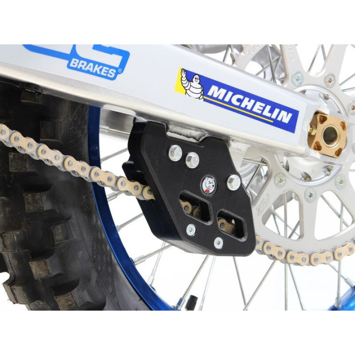 Guide-chaîne renforcé AXP noir - TM Racing | Oxmoto
