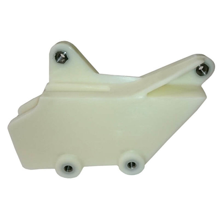 Guide chaîne UFO blanc translucide Yamaha YA02822#280