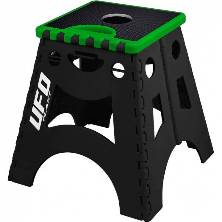 Lève-moto repliable UFO Mecha vert | Oxmoto