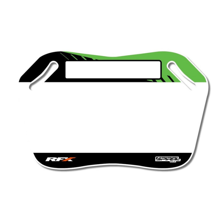 Panneautage RFX Pit Board - Kawasaki | Oxmoto
