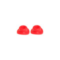 Joints de valve en caoutchouc RFX Sport Series 2pcs - rouge