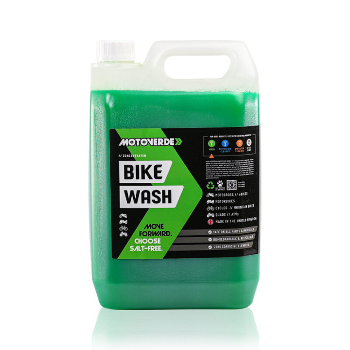 Nettoyant concentré vélo Motoverde bike wash 5L | Oxmoto