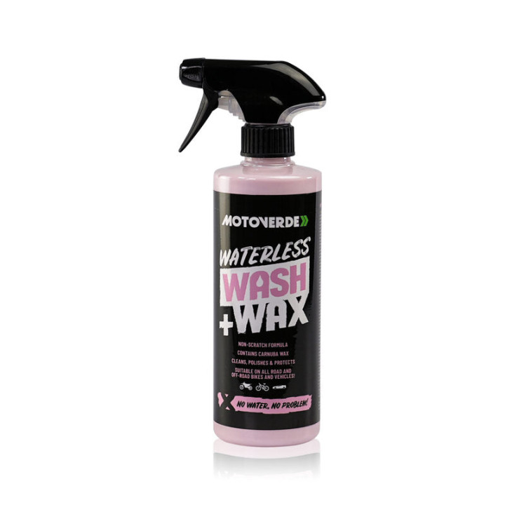 Nettoyant waterless wash & wax Motoverde 500ml | Oxmoto