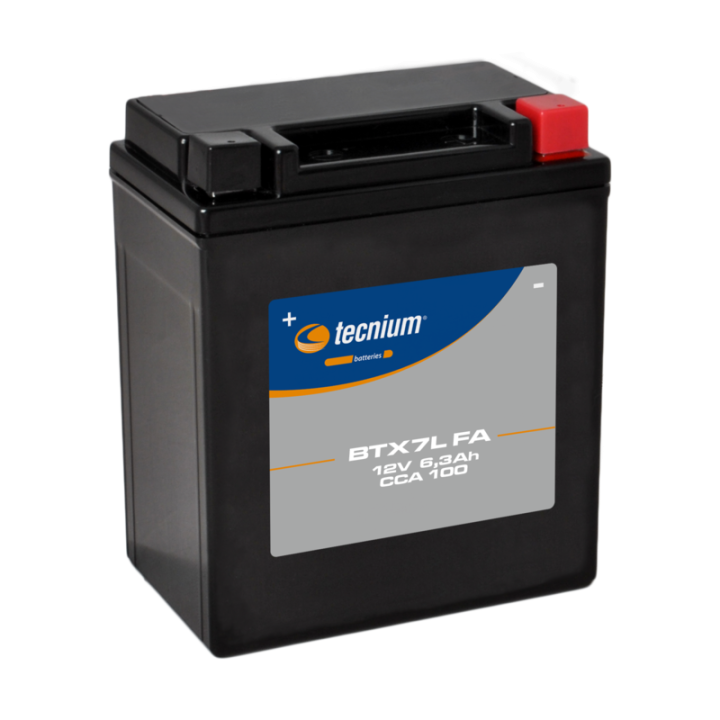 Batterie Tecnium sans entretien activé usine - BTX7L