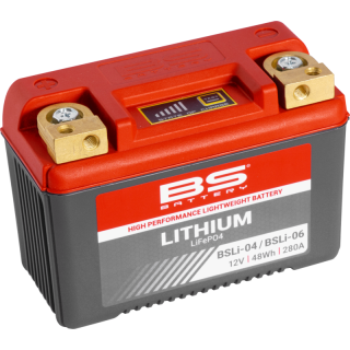 Batterie BS BATTERY Lithium-Ion - BSLI-04/06 | Oxmoto