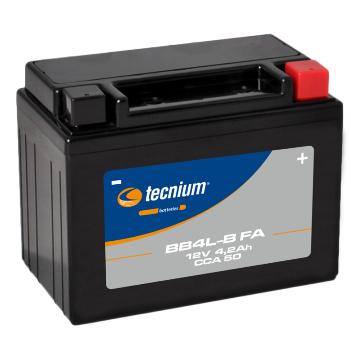 Batterie Tecnium sans entretien activé usine - BB4L-B