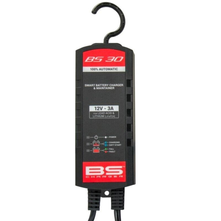 Chargeur de batterie intelligent bs battery bs30 12V 3A