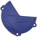 Protection de carter d'embrayage Polisport bleu Beta
