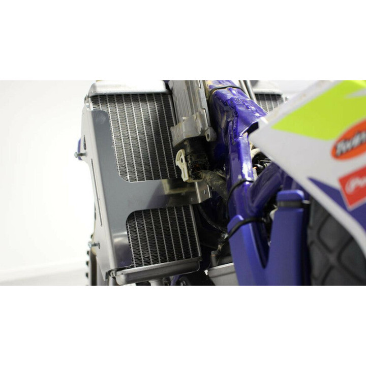 Protections de radiateurs AXP aluminium/noir sherco | Oxmoto