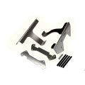Protections de radiateurs AXP aluminium/noir sherco | Oxmoto