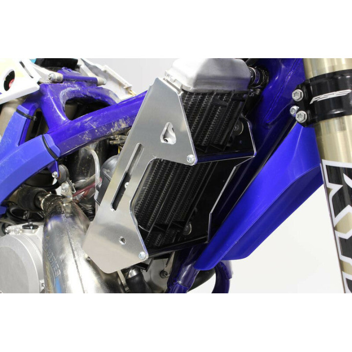 Protections de radiateurs AXP aluminium/noir sherco | Oxmoto