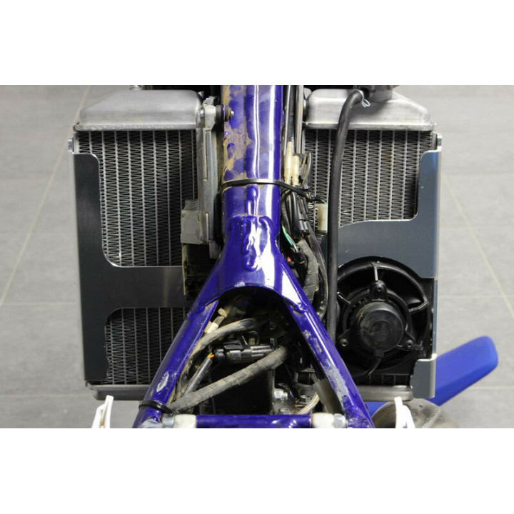 Protections de radiateurs AXP aluminium/noir sherco | Oxmoto
