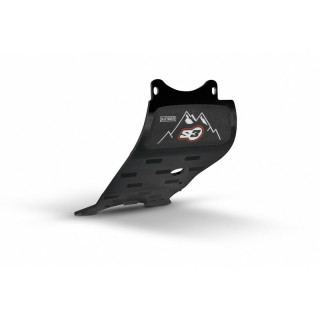 Semelle s3 bunker racing aluminium Gas Gas noir | Oxmoto