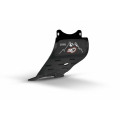 Semelle s3 bunker racing aluminium Gas Gas noir | Oxmoto