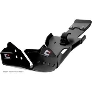 Sabot et protection de biellette de suspension Cross Pro Enduro - PHD 6mm - Gas Gas / Husqvarna / KTM