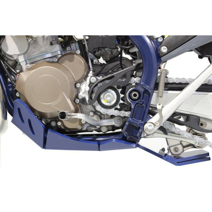 Sabot enduro AXP xtrem bleu Husqvarna te250i/te300i | Oxmoto
