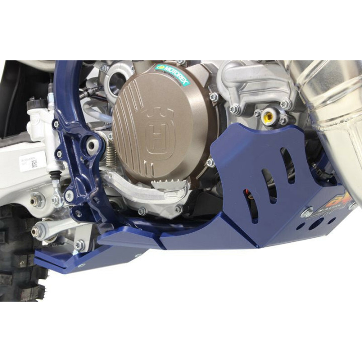 Sabot enduro AXP xtrem bleu Husqvarna te250i/te300i | Oxmoto