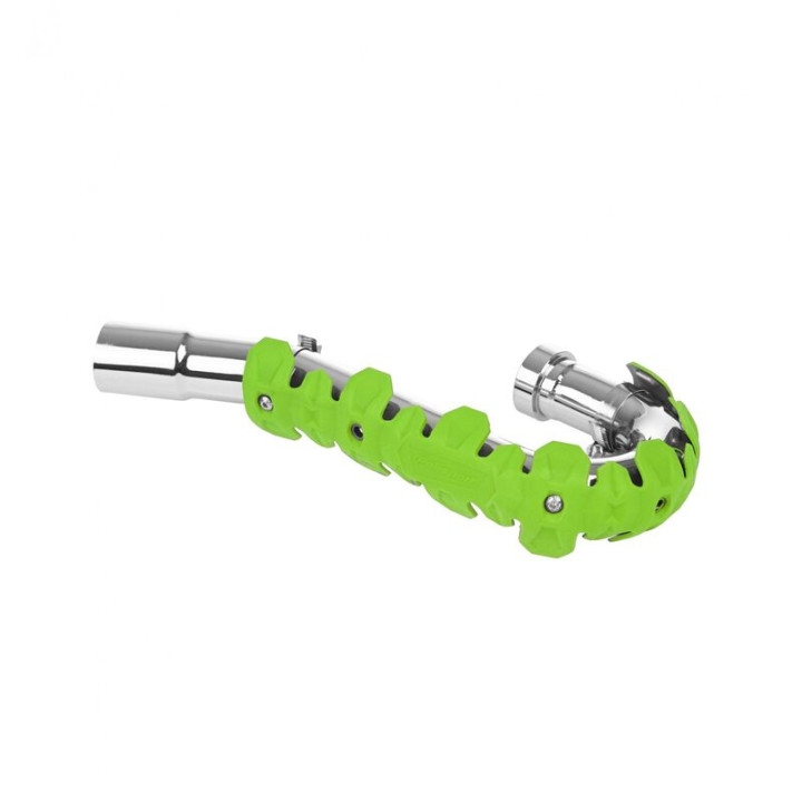 Protection d'échappement Polisport court vert | Oxmoto