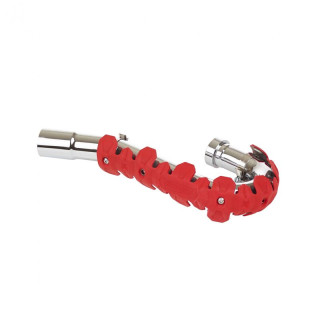 Protection d'échappement Polisport court rouge | Oxmoto