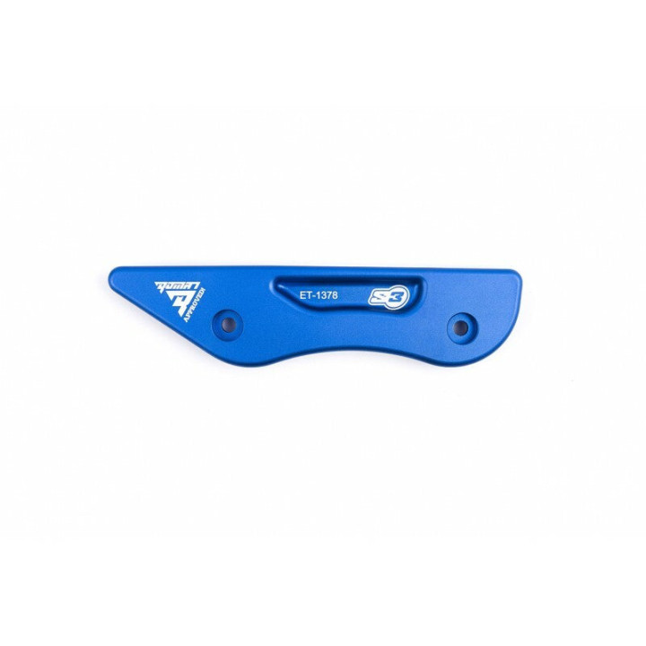 Protection de bras oscillant et de guide-chaîne S3 bleu sherco