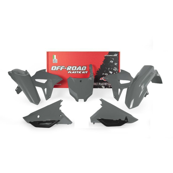 Kit plastiques Racetech Quantum Grey - Honda CRF450R