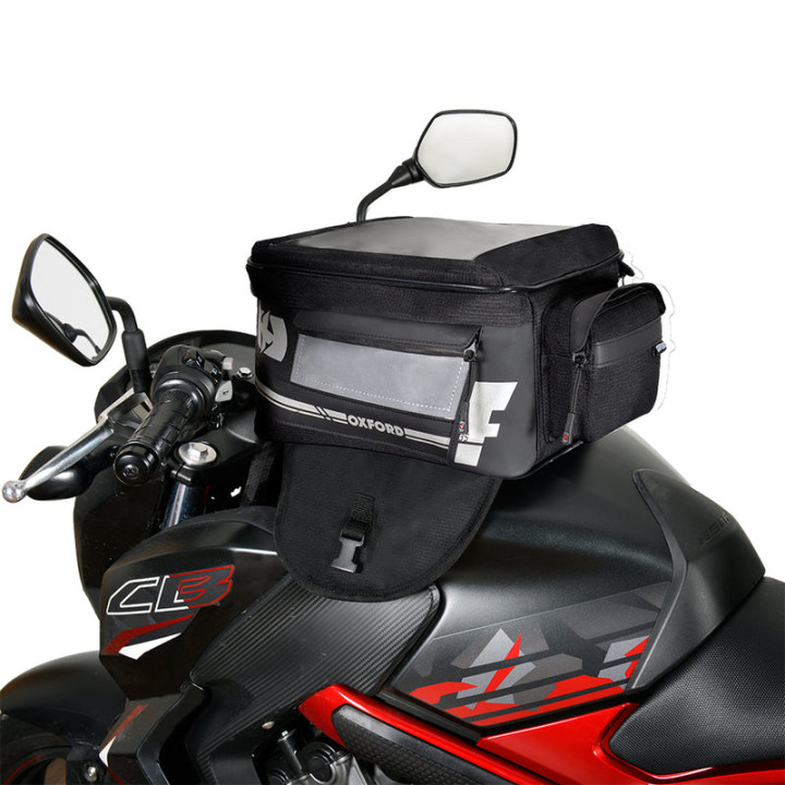 Sacoche de réservoir Oxford f1 magnetic small 35L | Oxmoto
