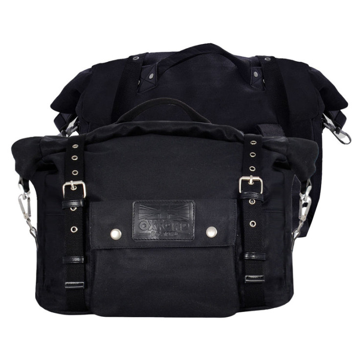 Sacoche Oxford heritage 40L noir | Oxmoto