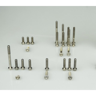 Kit vis moteur Scar titane 40 pièces | Oxmoto