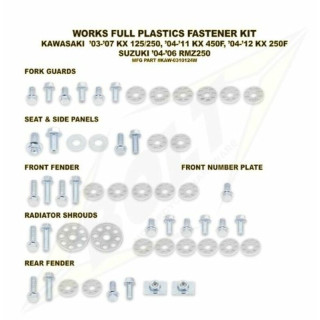 Kit vis complet de plastiques Bolt KTM | Oxmoto