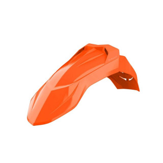 Garde-boue avant Polisport supermotard universel non percé orange