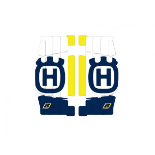 Kit déco de cache radiateur Blackbird replica trophy 2022 Husqvarna fc/fe/tc/fc