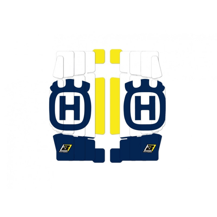 Kit déco de cache radiateur Blackbird replica trophy 2022 Husqvarna fc/fe/tc/fc