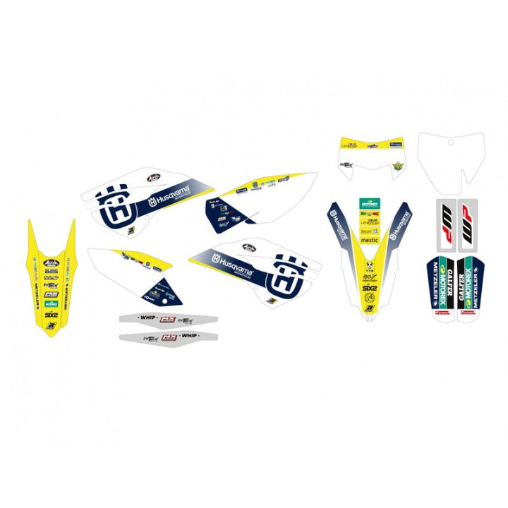 Kit déco Blackbird replica trophy 22 Husqvarna | Oxmoto