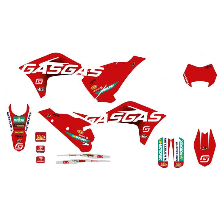 Kit complet Blackbird replica Gas Gas factory 23 | Oxmoto