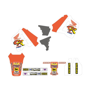 Kit déco Tecnosel Team Honda 1991 | Oxmoto