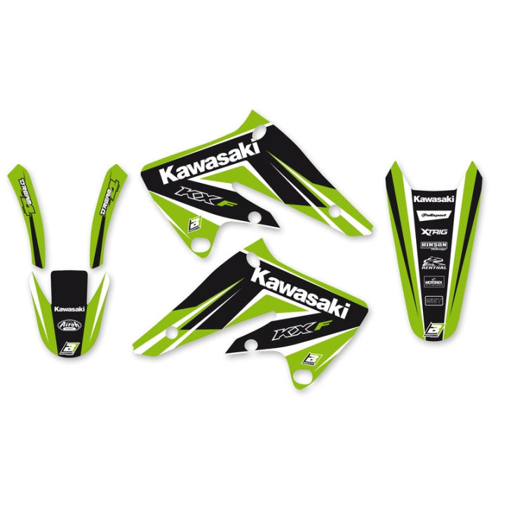 Kit déco Blackbird dream graphic 4 Kawasaki kx250f 1053741