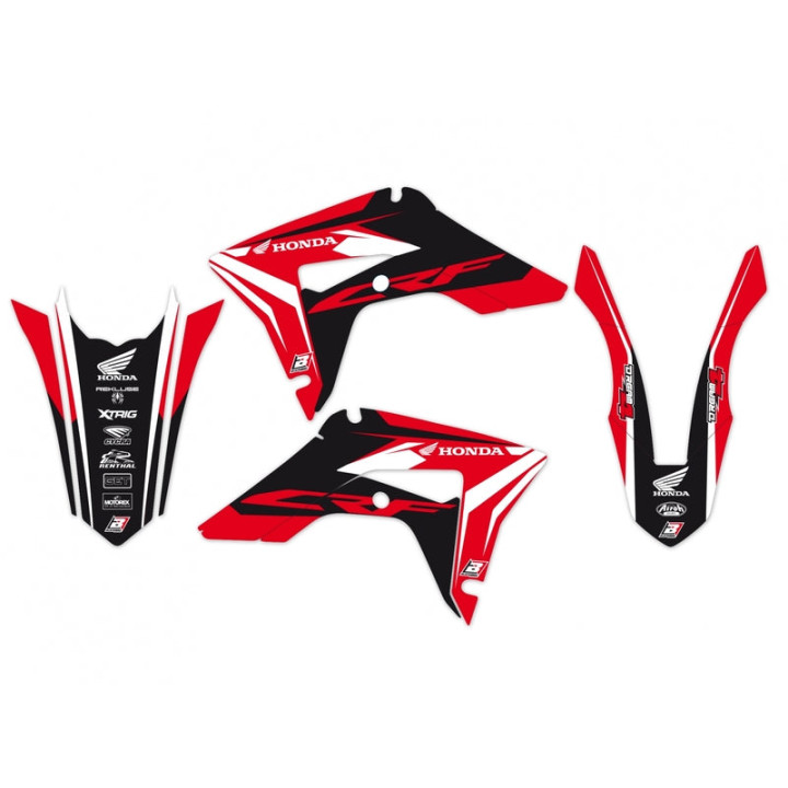 Kit complet Blackbird dream graphic 4 Honda crf450 | Oxmoto