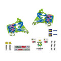 Kit déco complet Tecnosel Team Kawasaki 1993 | Oxmoto