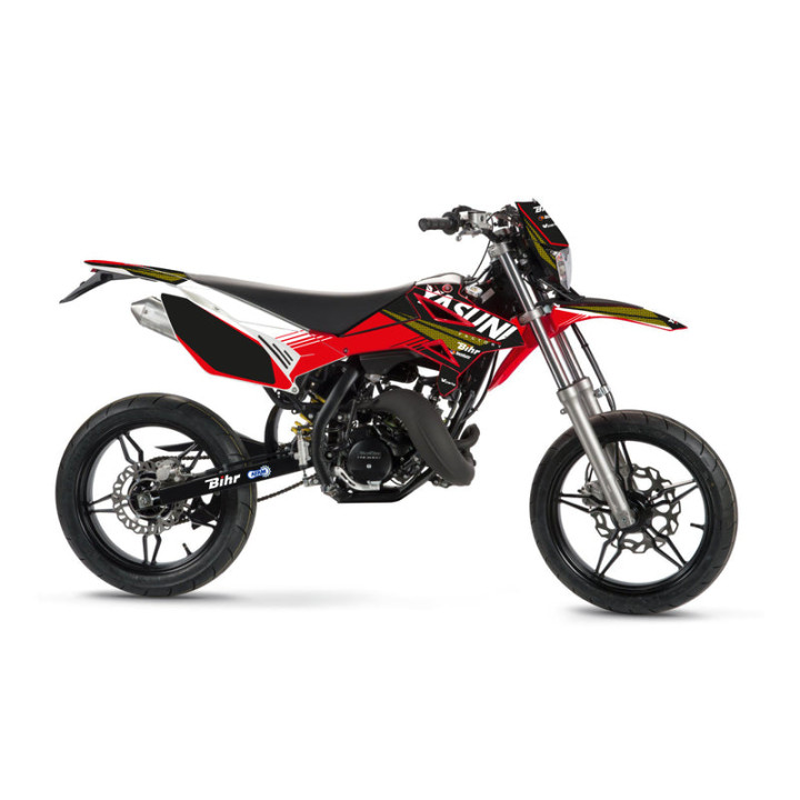 Kit deco Kutvek yasuni factory rouge/noir Beta rr50 | Oxmoto
