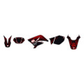 Kit déco Kutvek graff rouge Beta rr50 | Oxmoto