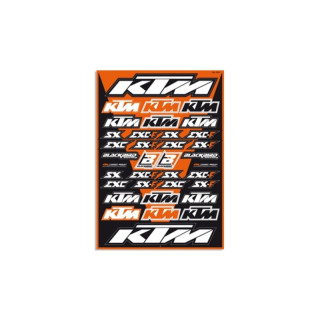 Planche de stickers Blackbird KTM | Oxmoto