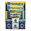 Planche de stickers Blackbird Husqvarna 1054597 | Oxmoto