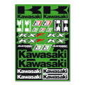 Planche de stickers Blackbird Kawasaki | Oxmoto