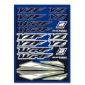 Planche de stickers Blackbird Yamaha | Oxmoto