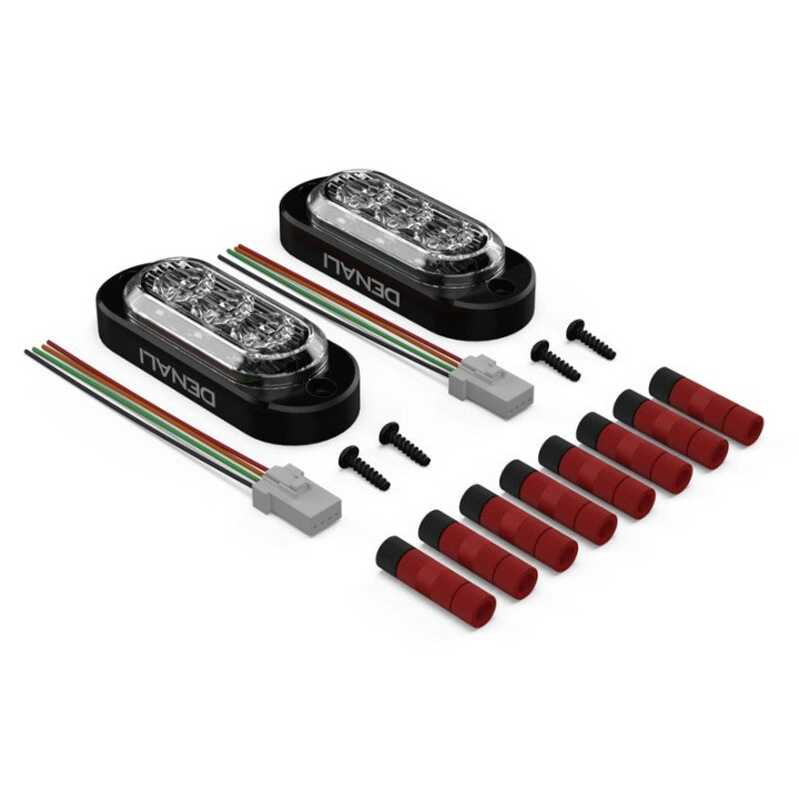 Feux clignotants arrière Denali T3 SwitchBack LED - la paire